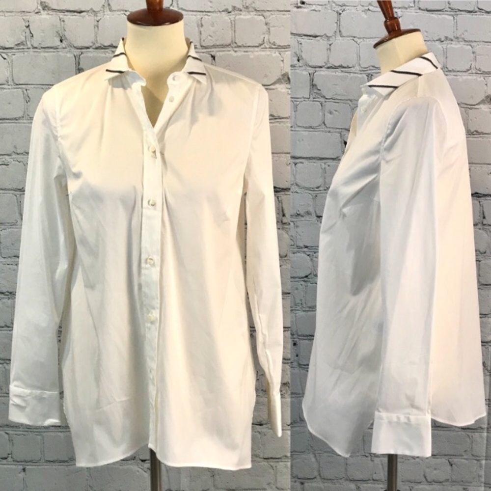 Brunello Cucinelli monili beaded top